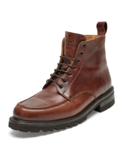 Henry Stevens Herren Schnürboots – Harry NB5 in braun