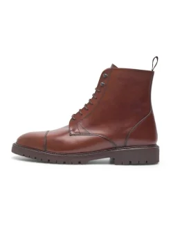 Henry Stevens Herren Schnürboots – Jones CDB3 in braun