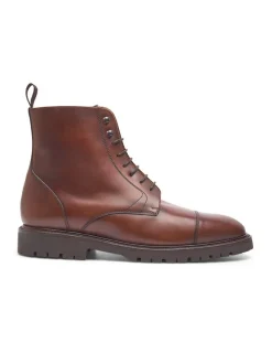 Henry Stevens Herren Schnürboots – Jones CDB3 in braun