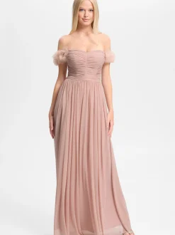 Hey Kyla Damen Abendkleid in altrosa - Ärmel: ohne Arm