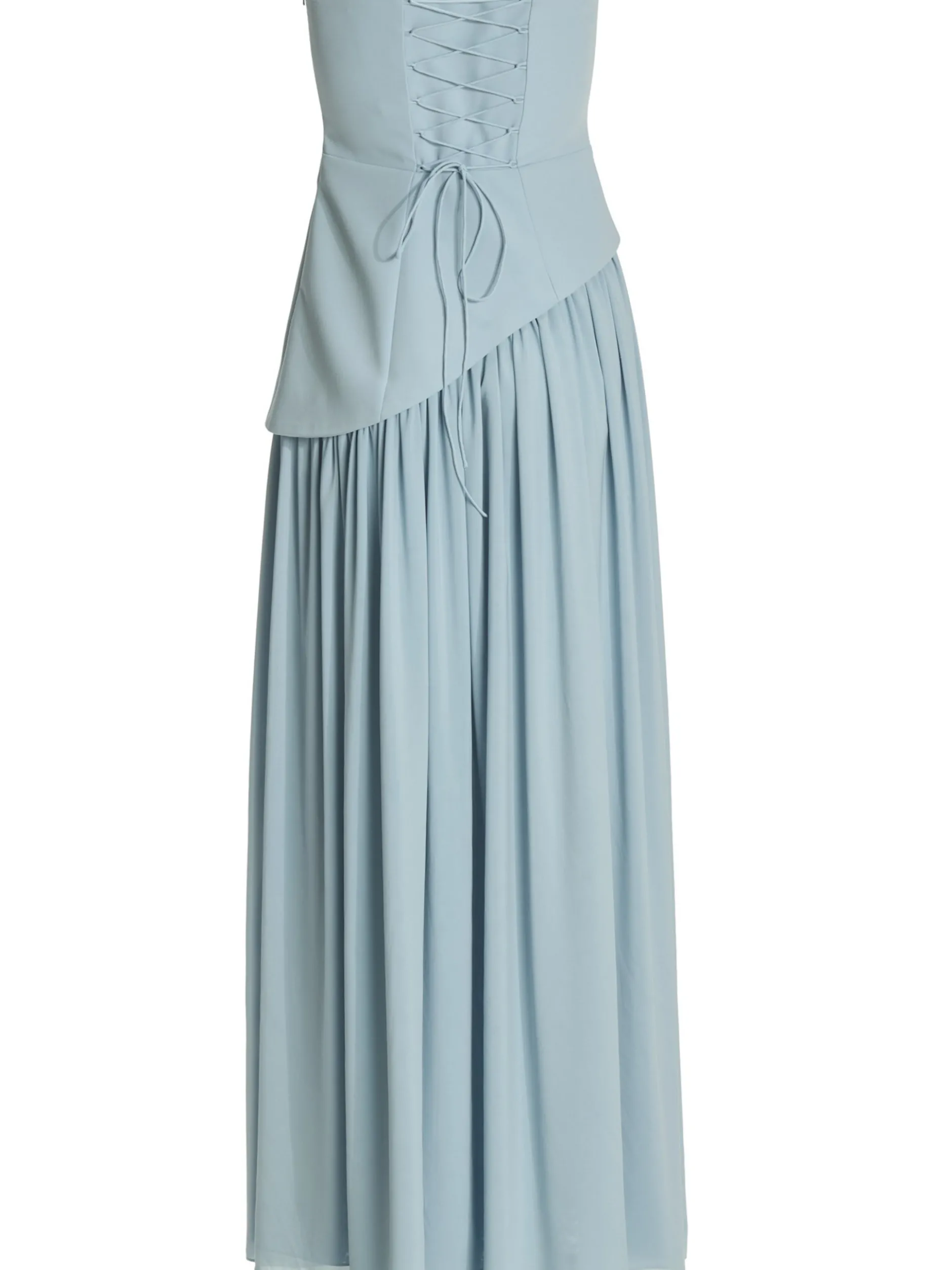 Hey Kyla Damen Abendkleid in hellblau - Ärmel: ohne Arm