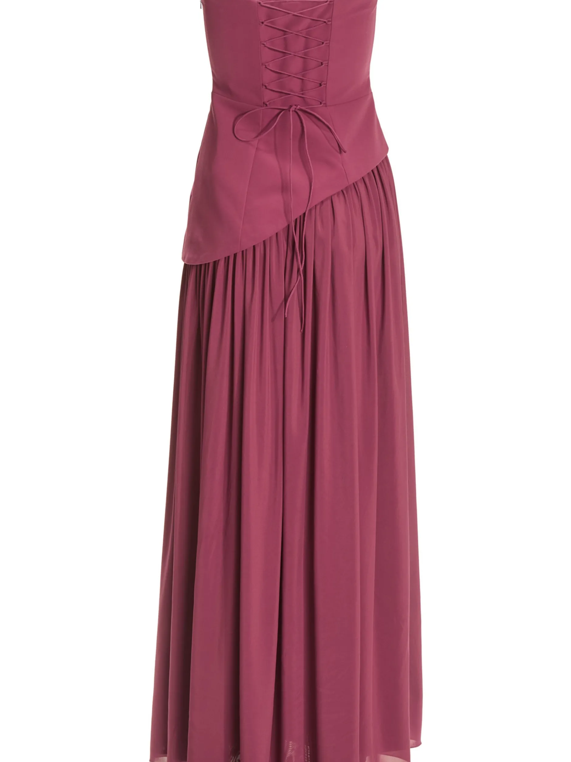 Hey Kyla Damen Abendkleid in himbeer - Ärmel: ohne Arm
