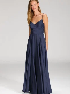 Hey Kyla Damen Abendkleid in marine - Ärmel: ohne Arm