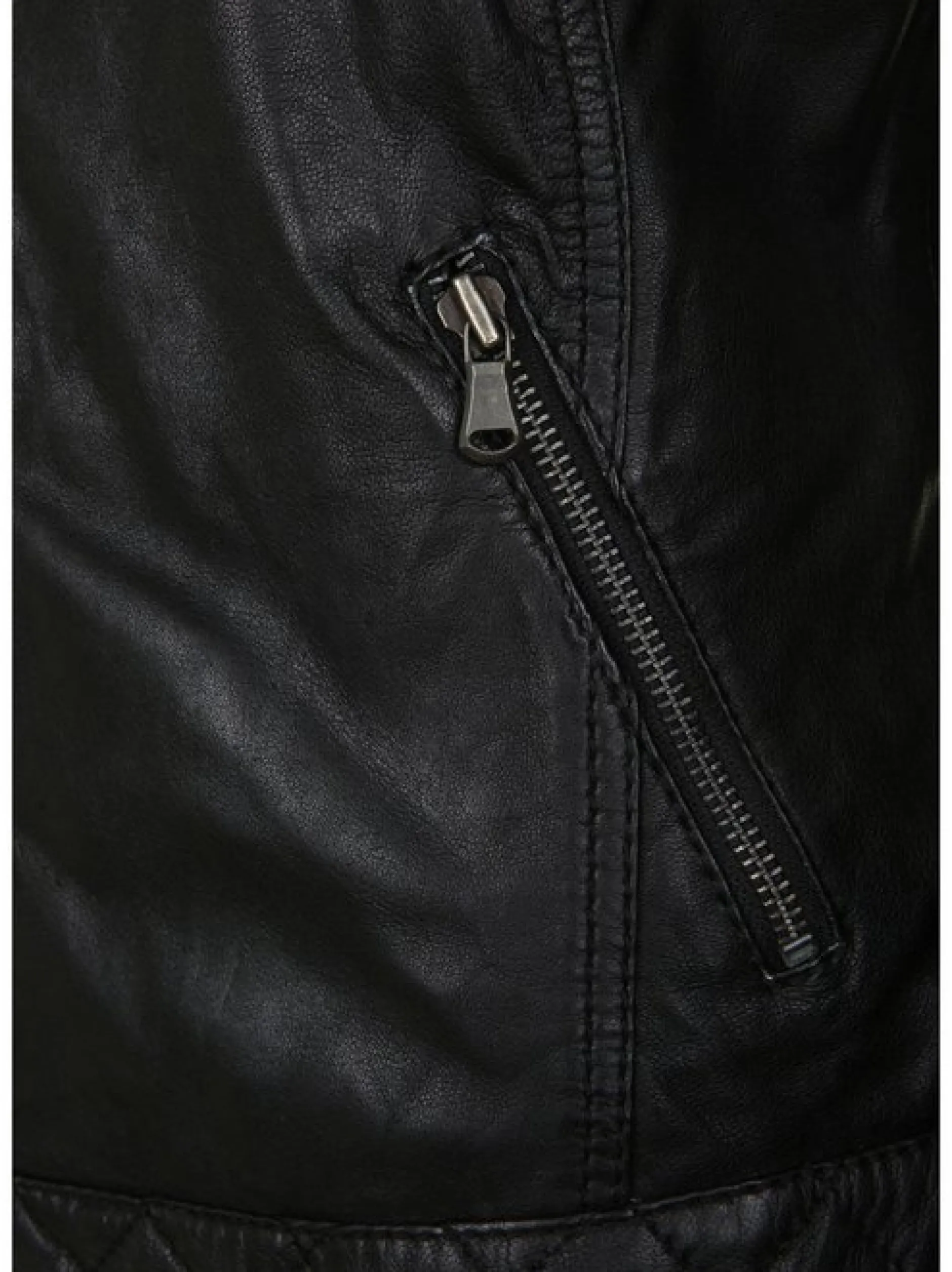 HIS Damen Lederjacke - SAIMINA in schwarz