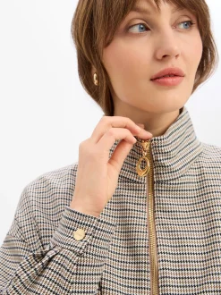 HUGO Damen Blouson - Amefine in beige braun
