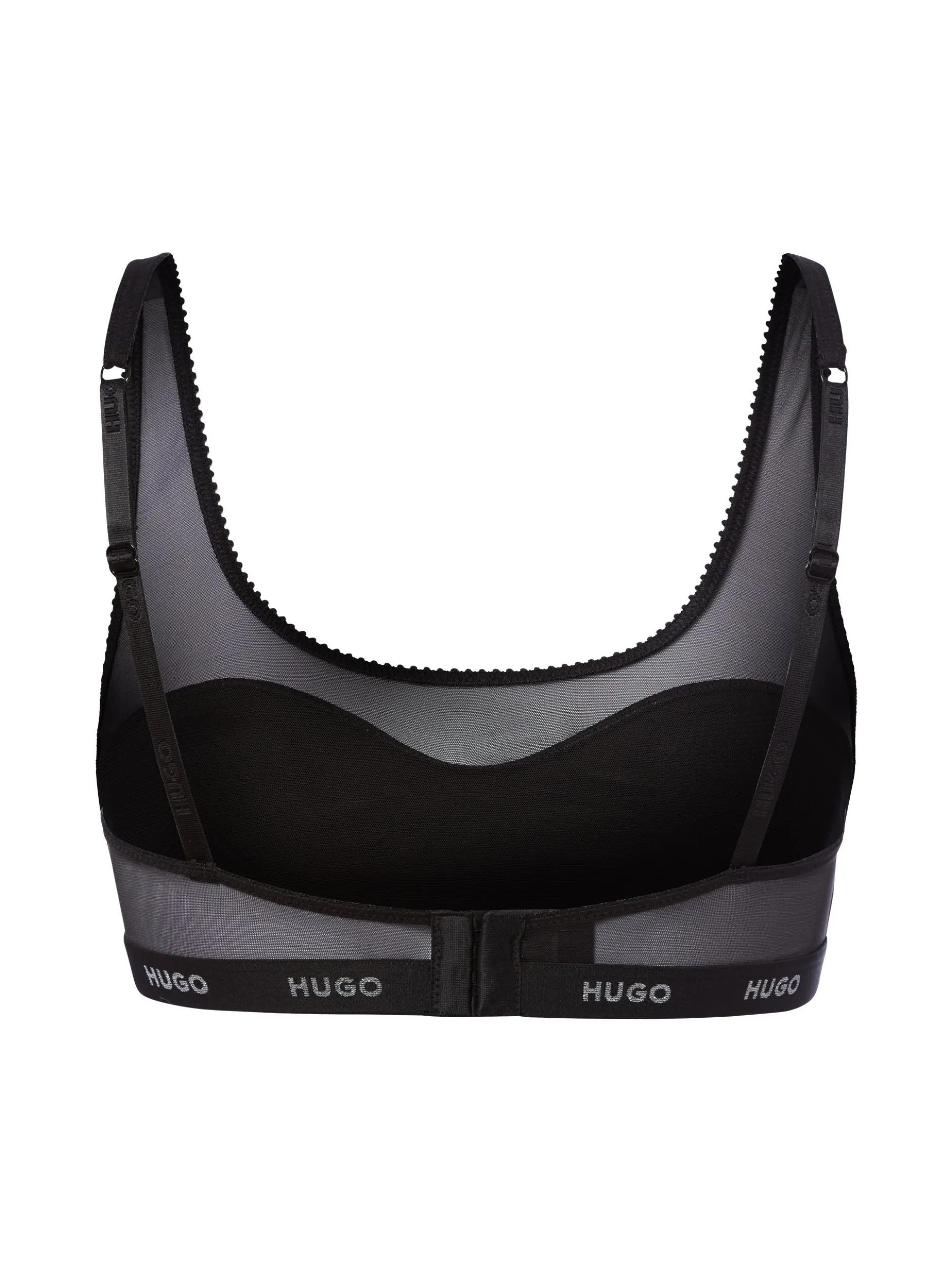 HUGO Damen Bralette - Unwattiert in schwarz