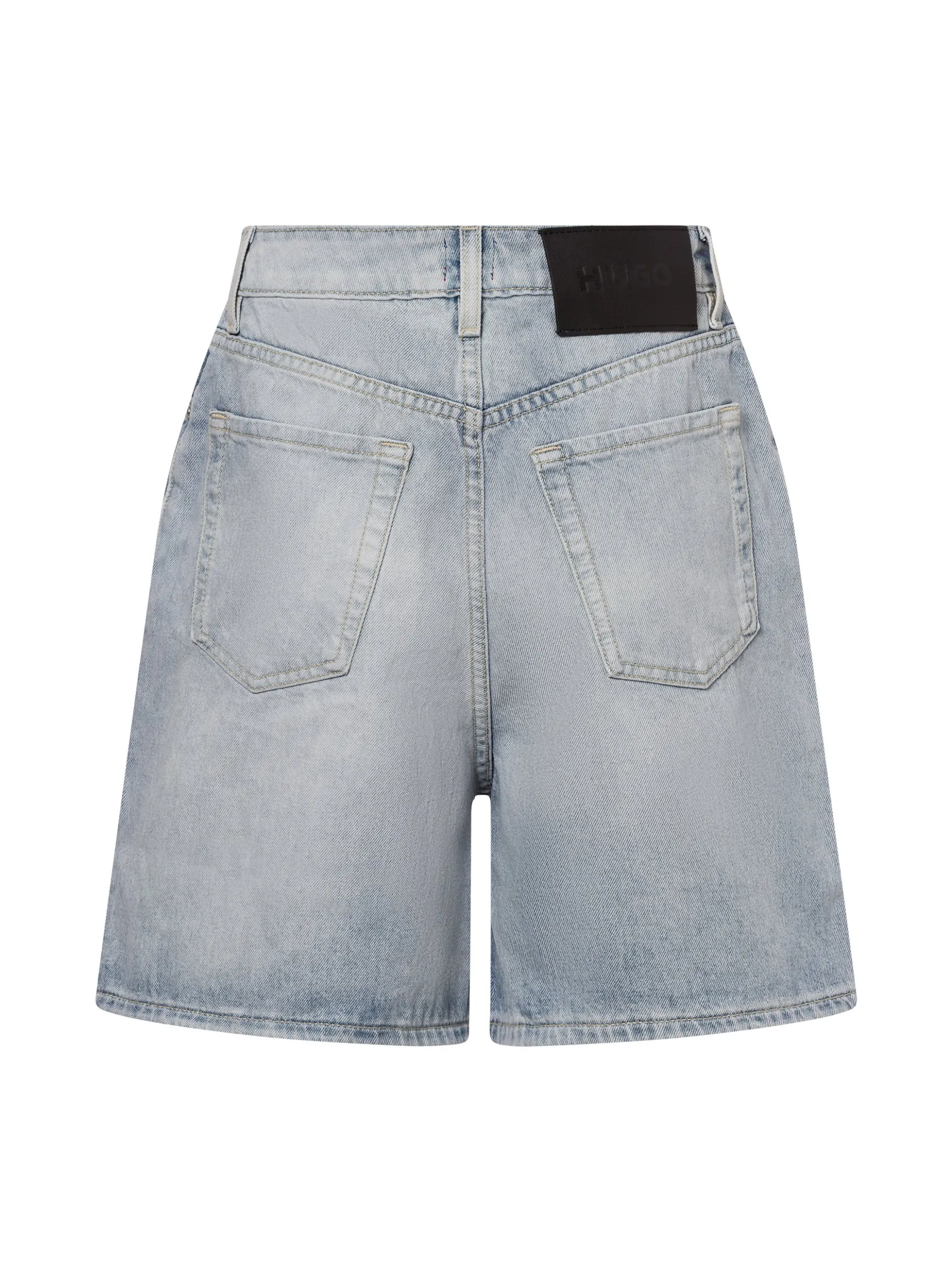 HUGO Damen Jeans-Shorts - Gelita in bleached