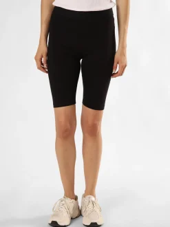 HUGO Damen Shorts - Nursula in schwarz - Länge: knielang