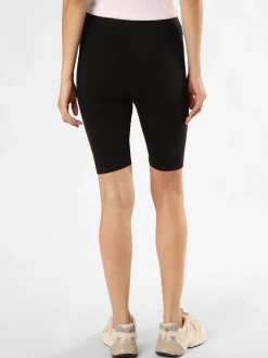 HUGO Damen Shorts - Nursula in schwarz - Länge: knielang
