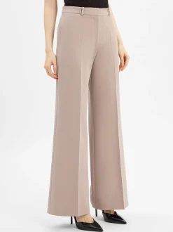 HUGO Damen Stoffhose - Hasmina in taupe - Länge: lang
