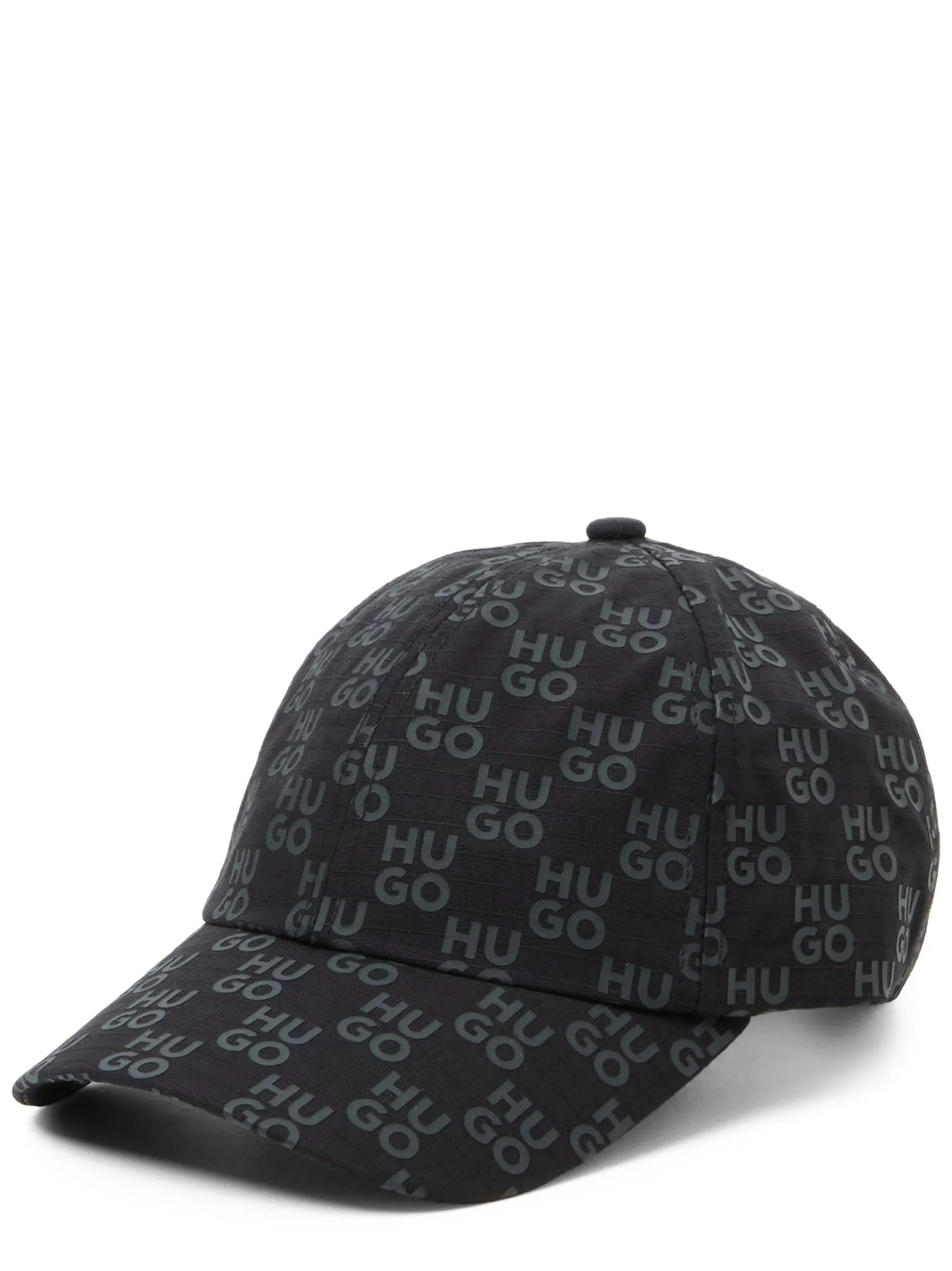 HUGO Herren Basecap - Jake-M in schwarz grau
