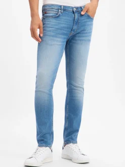 HUGO Herren Jeans - 734 in bleached - Länge: lang