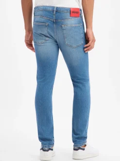 HUGO Herren Jeans - 734 in bleached - Länge: lang