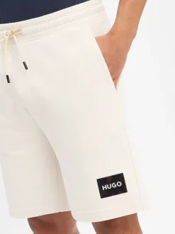 HUGO Herren Sweatshorts in ecru
