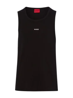HUGO Herren Tanktop in schwarz - Ärmel: ohne Arm