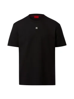 HUGO Herren T-Shirt - Dalile in schwarz - Ärmel: kurzarm