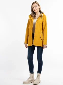 ICEBOUND Damen Regenjacke in gelb
