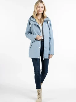 ICEBOUND Damen Regenjacke in hellblau