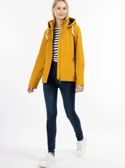 ICEBOUND Damen Softshelljacke in gelb
