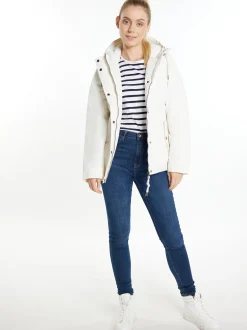 ICEBOUND Damen wattierte Jacke in ecru