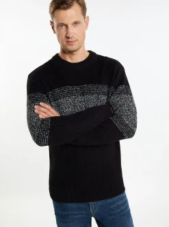 ICEBOUND Herren Pullover in schwarz