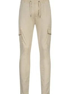 Indicode Herren Cargohose - Broadwick in beige sand