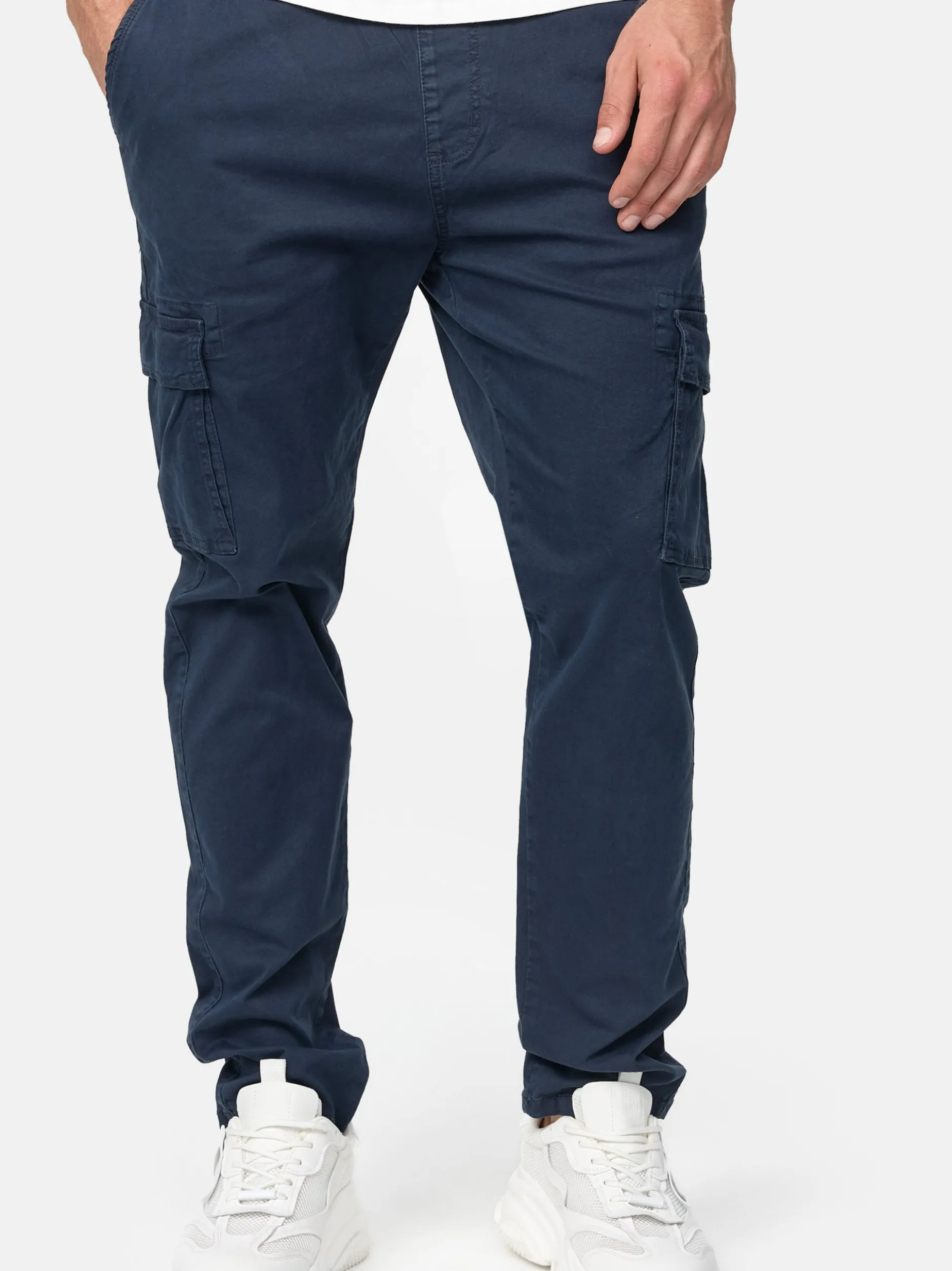 Indicode Herren Cargohose - Broadwick in marine
