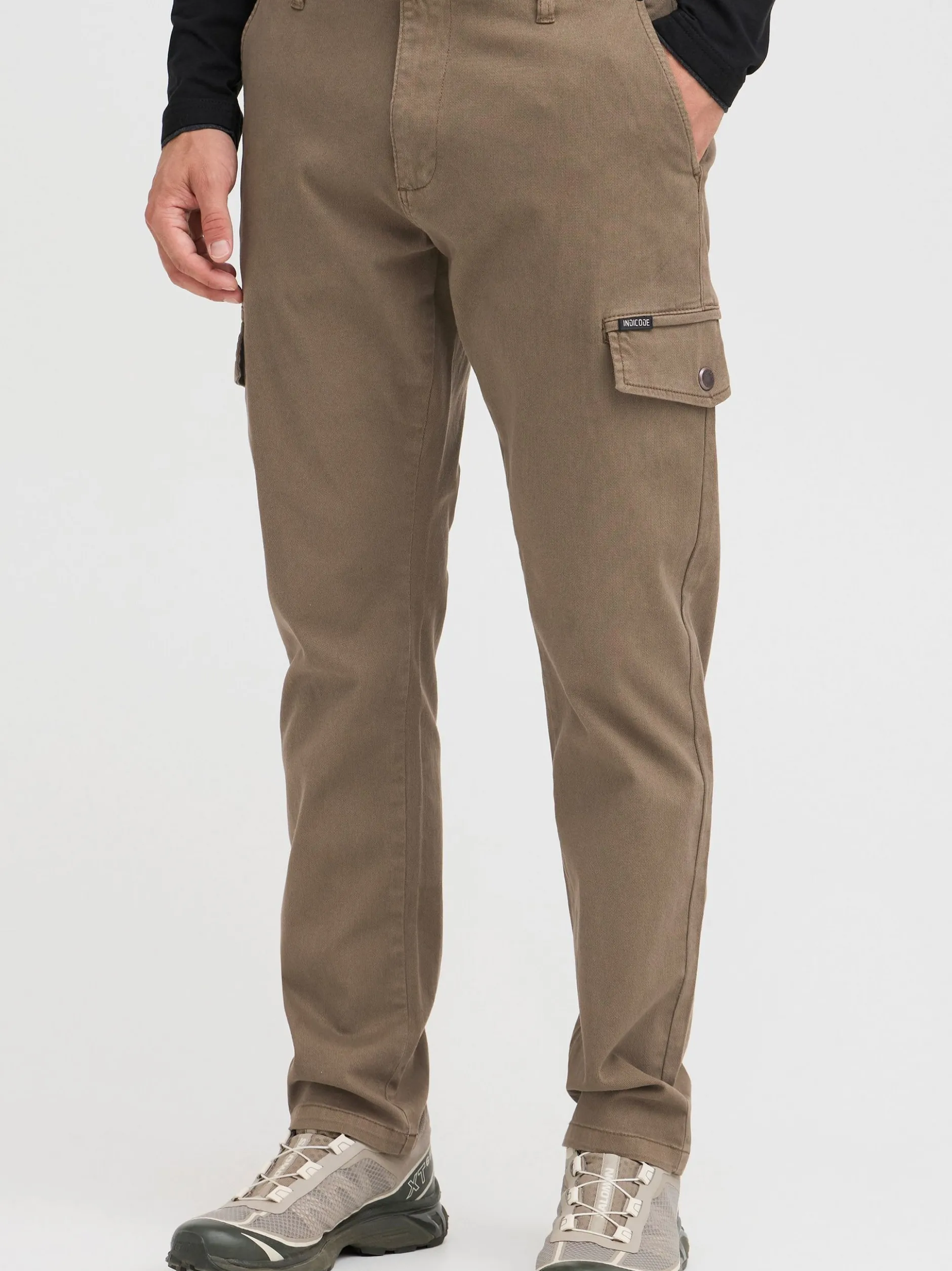 Indicode Herren Cargohose - IDSwilla in melange