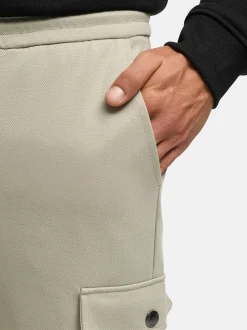 Indicode Herren Cargohose - INNezzo String Cargo in beige