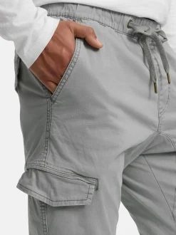Indicode Herren Cargohose - INPillus in hellgrau