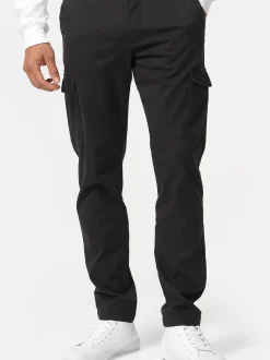 Indicode Herren Cargohose - INWalmie in schwarz
