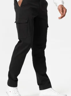 Indicode Herren Cargohose - INWalmie in schwarz
