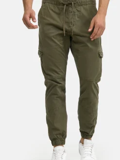 Indicode Herren Cargohose - Levy in khaki