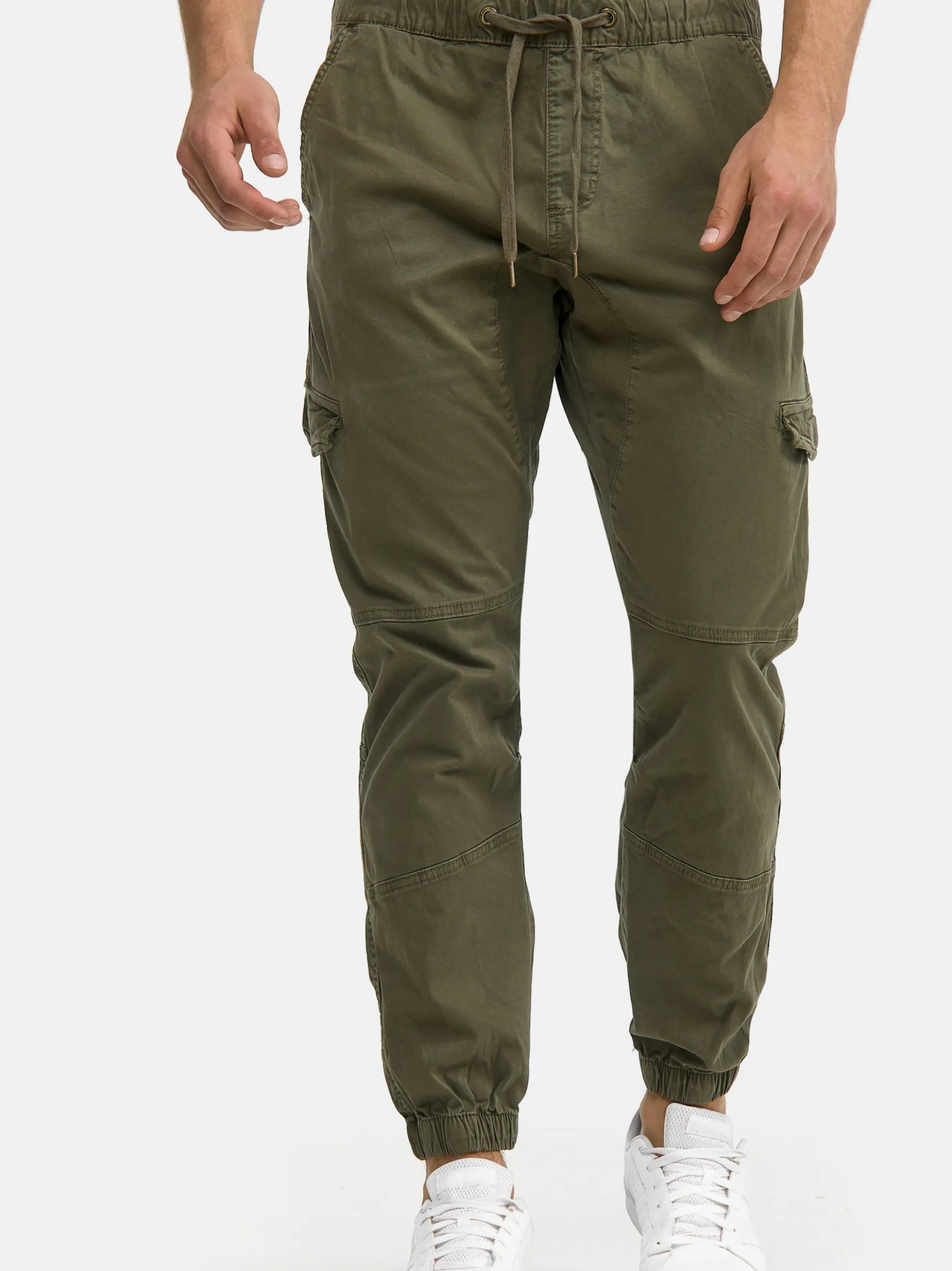 Indicode Herren Cargohose - Levy in khaki