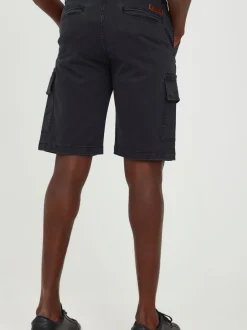 Indicode Herren Cargoshorts - IDBrom in schwarz