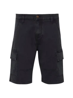Indicode Herren Cargoshorts - IDBrom in schwarz