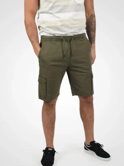 Indicode Herren Cargoshorts - IDFrances in grün