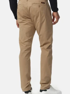 Indicode Herren Chinohose - Cherry in beige sand