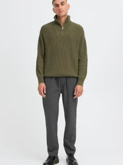 Indicode Herren Chinohose - IDCowsol in anthrazit