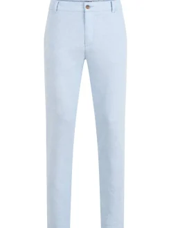 Indicode Herren Chinohose - INLino in hellblau