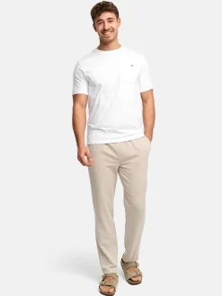 Indicode Herren Chinohose - INNogo in taupe beige