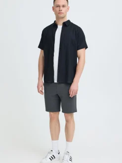 Indicode Herren Chinoshorts - IDCowsol in anthrazit