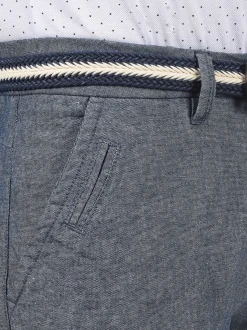 Indicode Herren Chinoshorts - IDMews in indigo