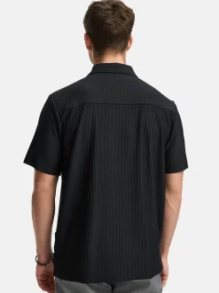Indicode Herren Hemd Kurzarm - INLamgo in schwarz