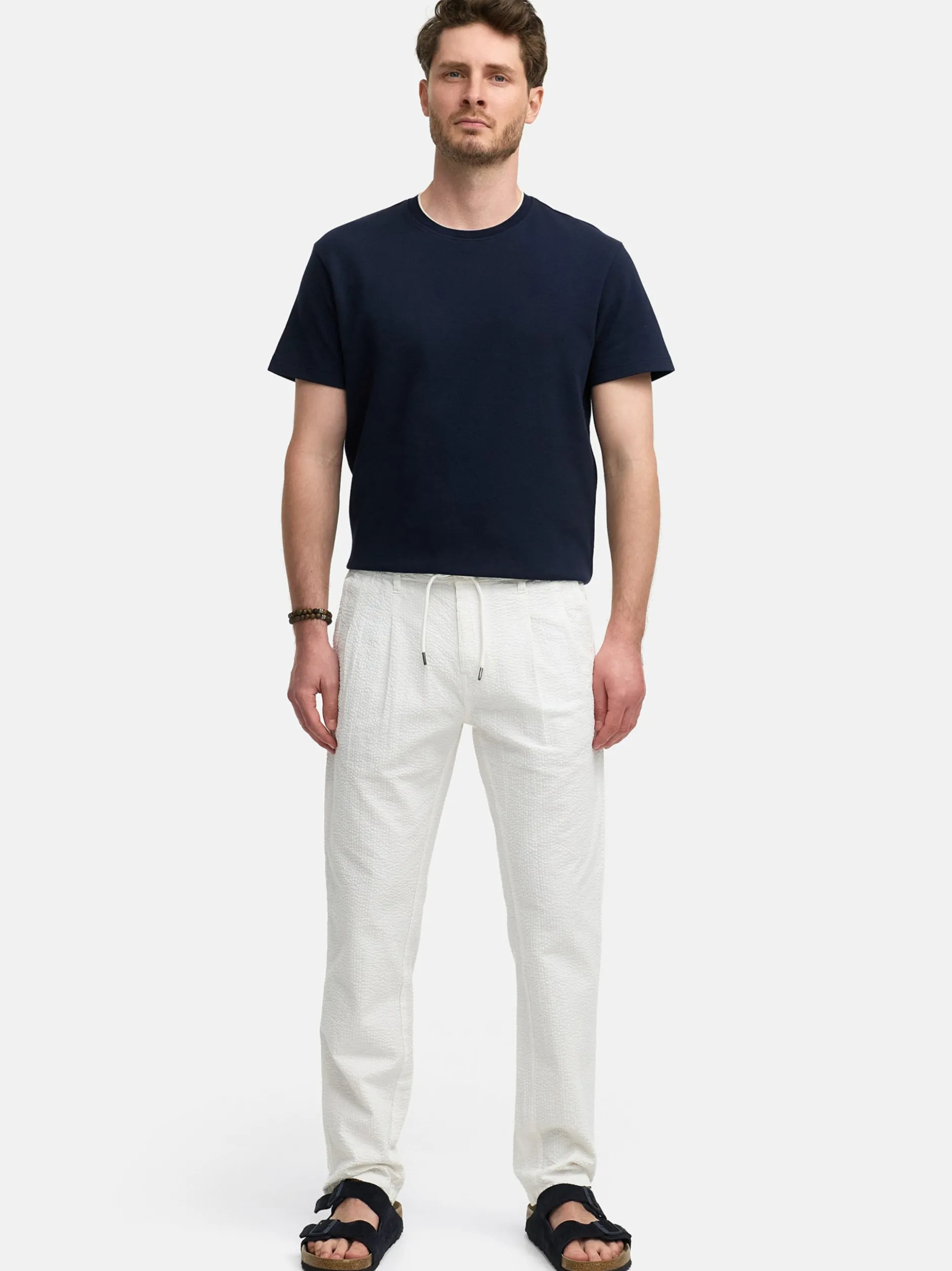 Indicode Herren Hose - INWebb in weiß