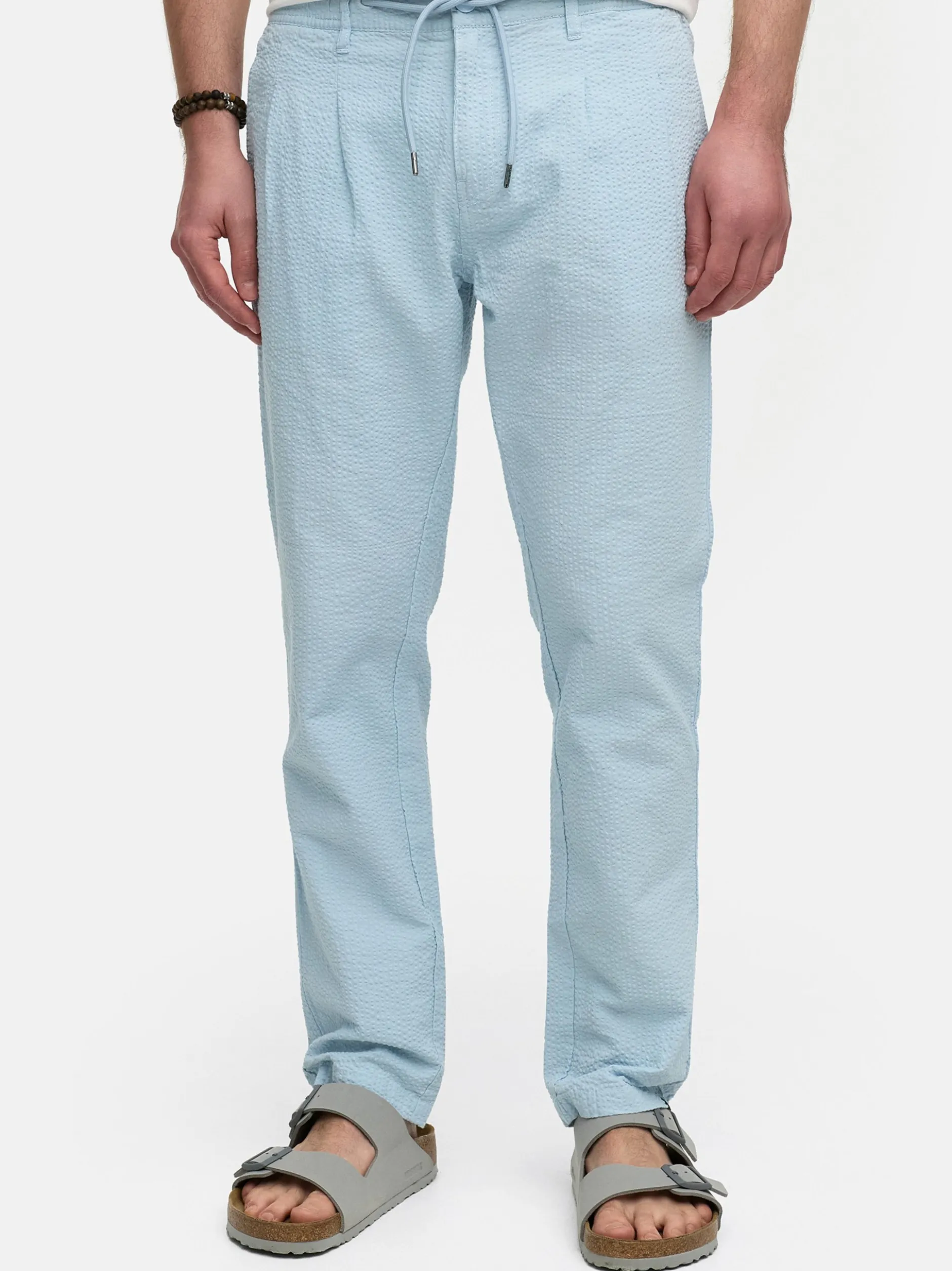 Indicode Herren Hose - INWebb in hellblau blau