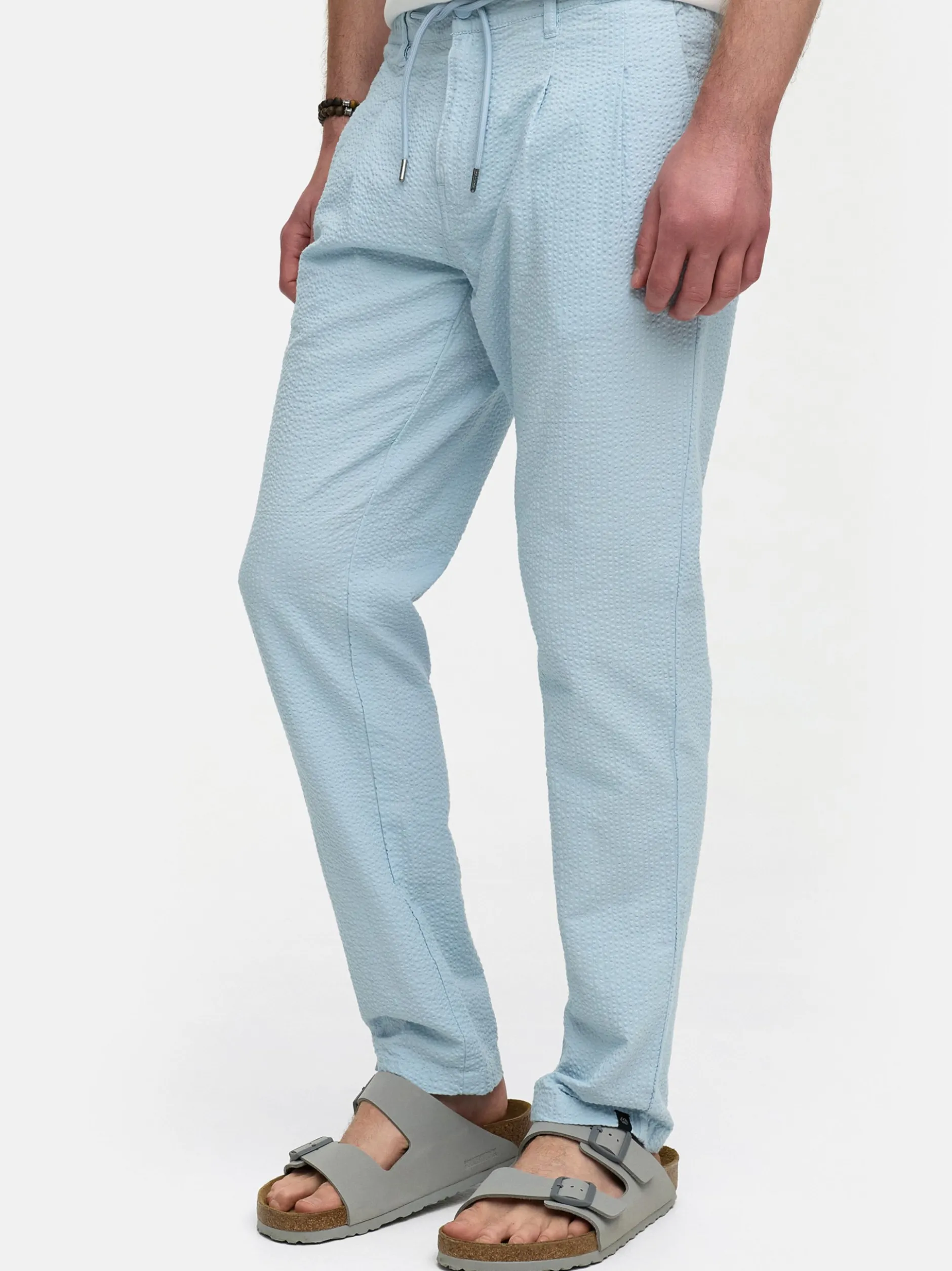 Indicode Herren Hose - INWebb in hellblau blau