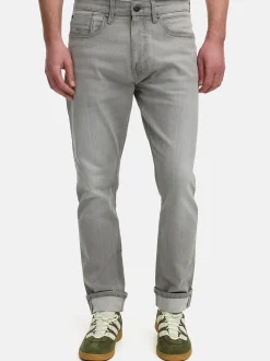 Indicode Herren Jeanshose - INChammy in hellgrau grau