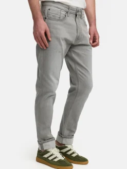 Indicode Herren Jeanshose - INChammy in hellgrau grau