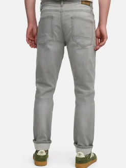 Indicode Herren Jeanshose - INChammy in hellgrau grau